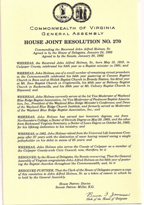 Portrait of John Alfred Holmes