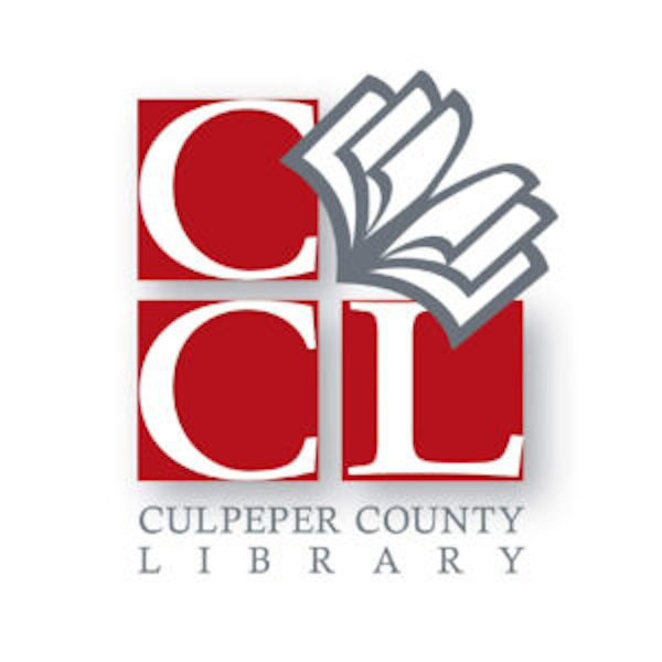 Culpeper County Library logo featuring the letters 