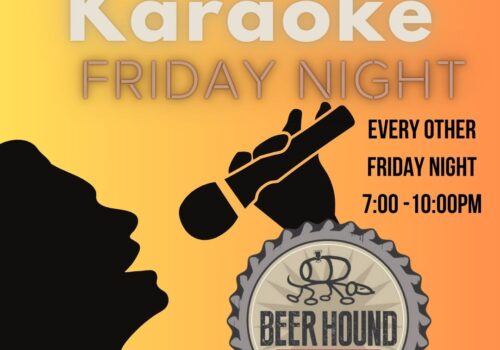 Karaoke Friday Night at Beer Hound Brewery – Every Other Friday from 7:00 – 10:00PM! Image