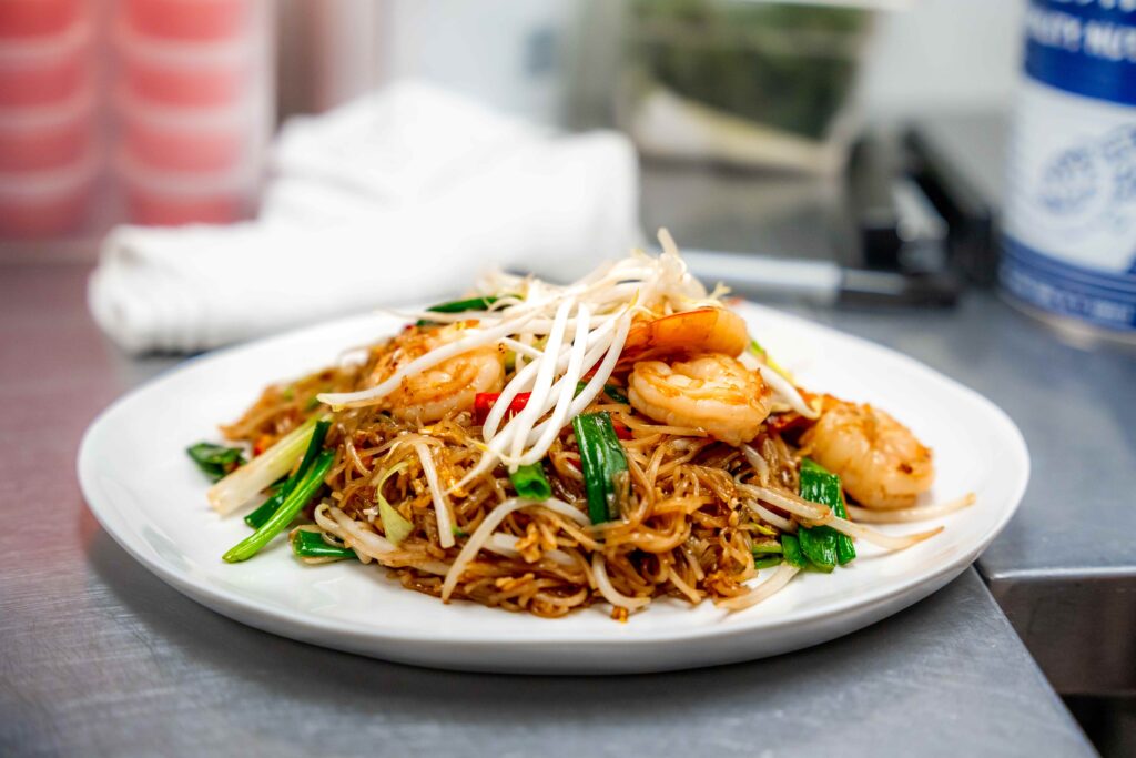 image of an Asian noodle dish