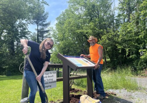 New “Road to Revolution” Interpretive Sign Installed at The Inn at Raccoon Ford Image