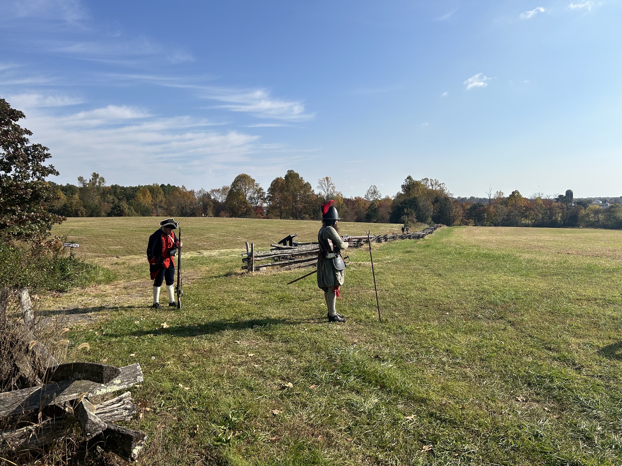 two people dressed in soldier outfits