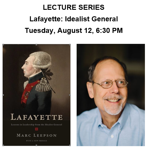 image of historian Marc Leepson and his book cover