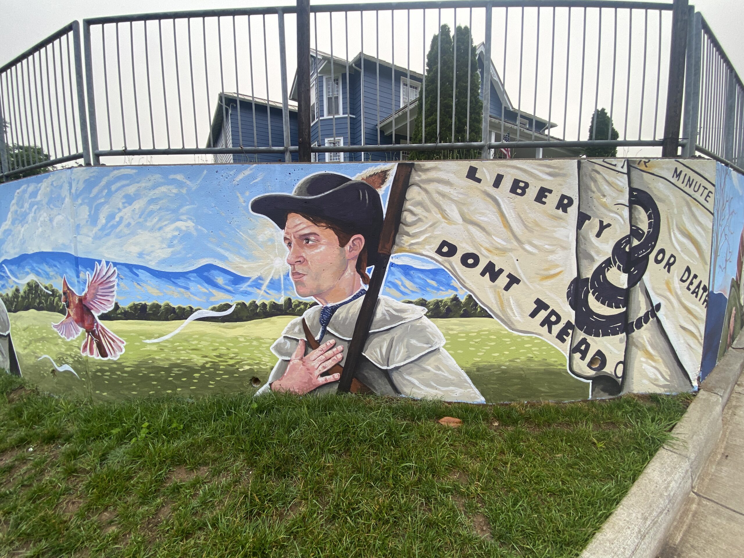 Painting Culpeper’s Past: The Culpeper Minute Men Mural Image