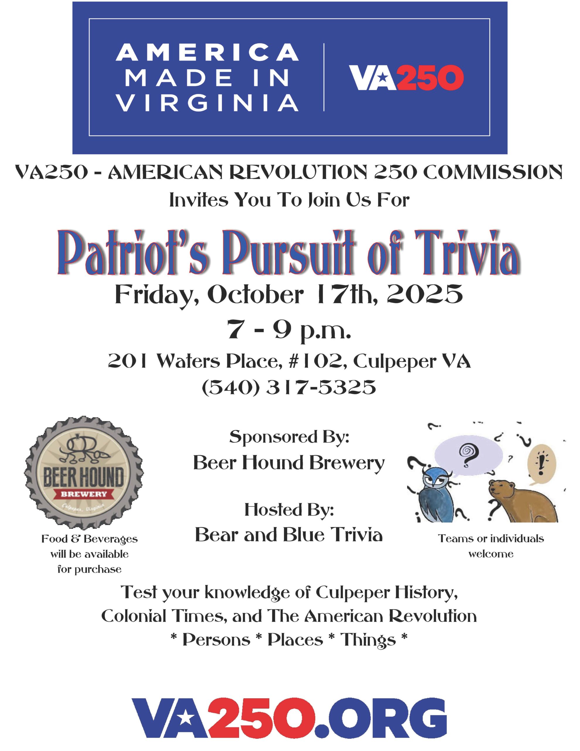 event flyer