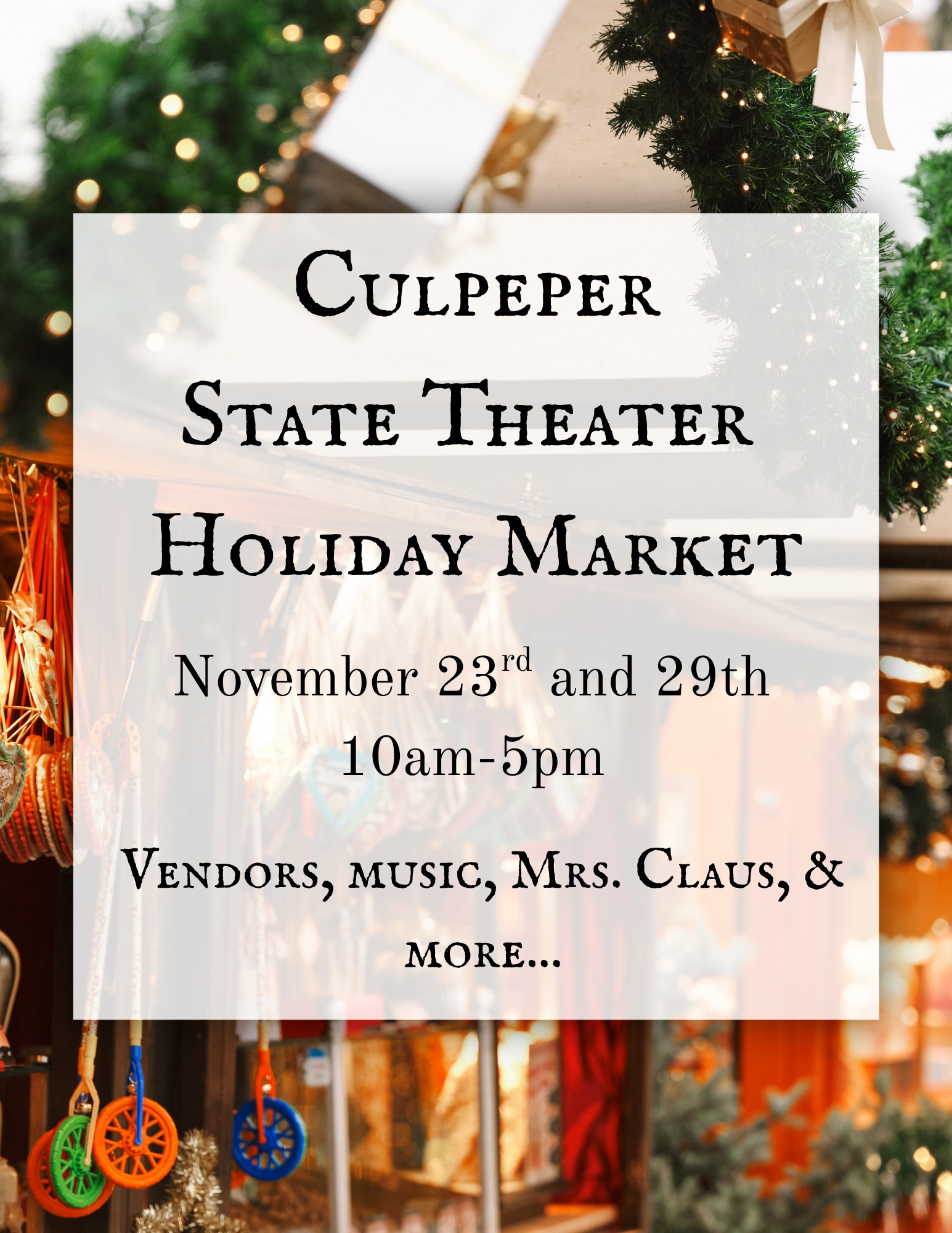 event flyer