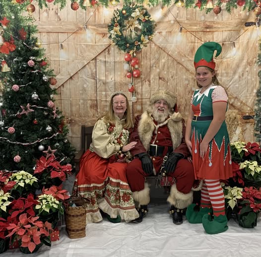 Santa and Mrs.